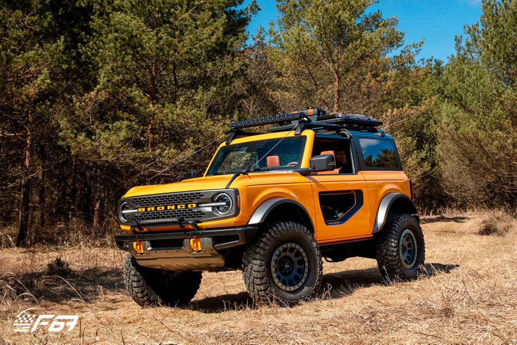 Nový model Ford Bronco 2dvéřový