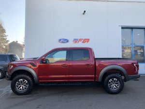 F 150 Raptor boční pohled